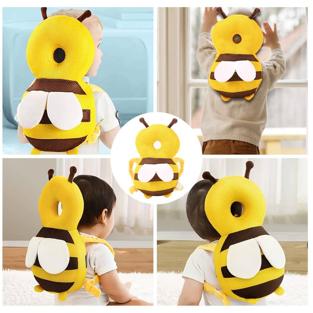 Baby Kopfschutz-Rucksack – Verstellbarer Helm Mit Polsterung Zum Krabbeln & Laufen