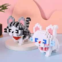 Lego Katze 999 Teile Mikro Bausteine - Mini Katze Bausatz Für Erwachsene 999 Teile Bausteine