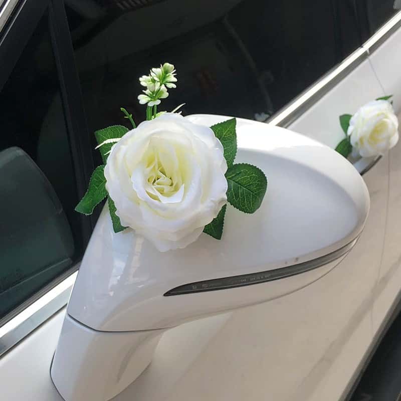 Hochzeits Auto-Dekoration
