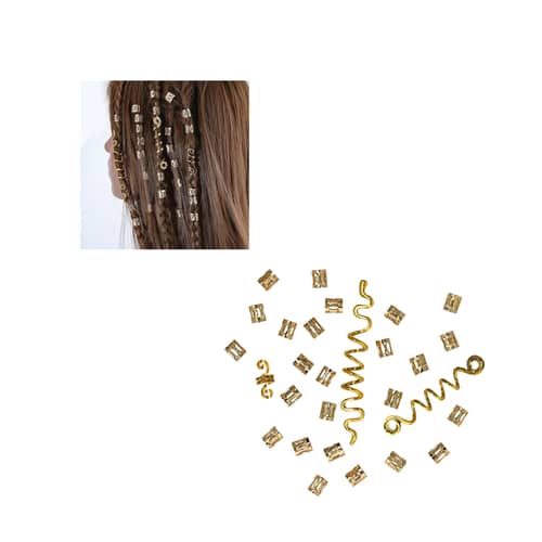 Santoro Haarzubehör-Set – 1 Haarklammer + 3 Haargummis In Rosa & Lila, Mit Süßen Motiven