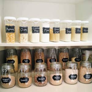 Hampton Art Vintologie Kreidetafel-Aufkleber Für Glas – 6 Aufkleber Mit Kreide Für DIY-Dekoration