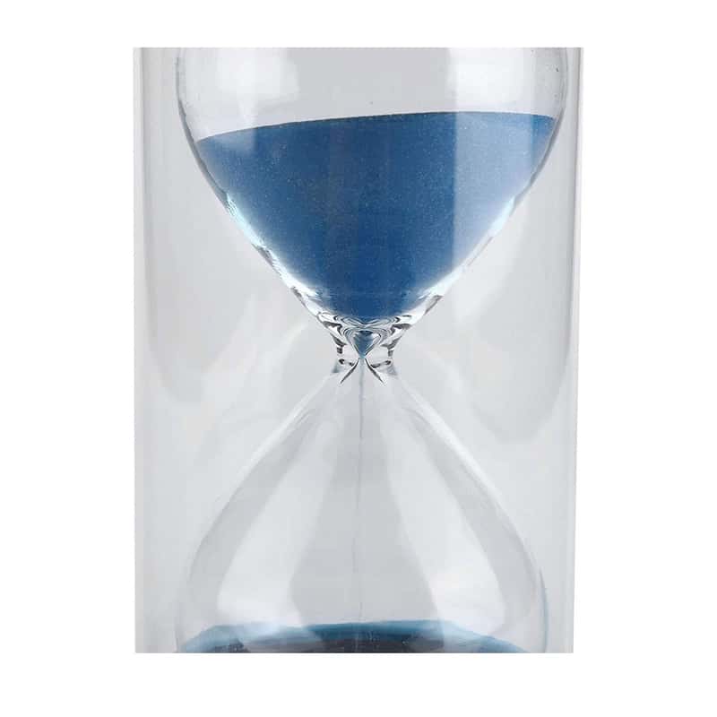 2x Retro Sand Glas Uhr Timer Sanduhr Sanduhr Home Decor 15 & 30 Minuten 