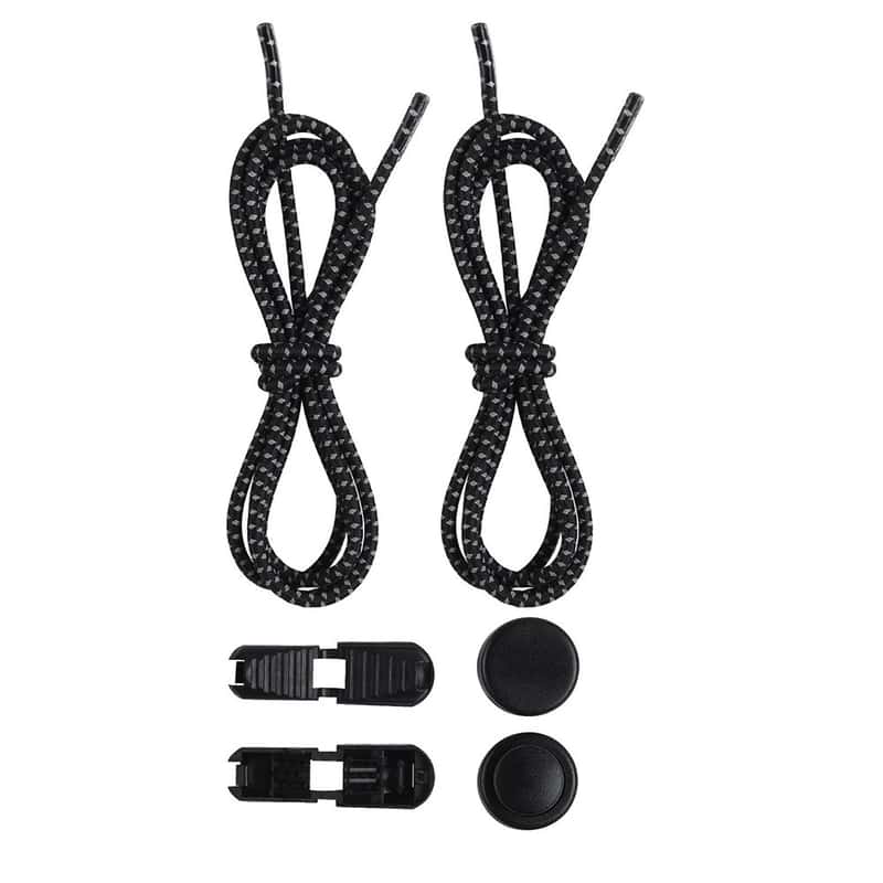Elastische Gummi Schnürsenkel rund 120cm Schnellverschluss Schnellschnürsystem 