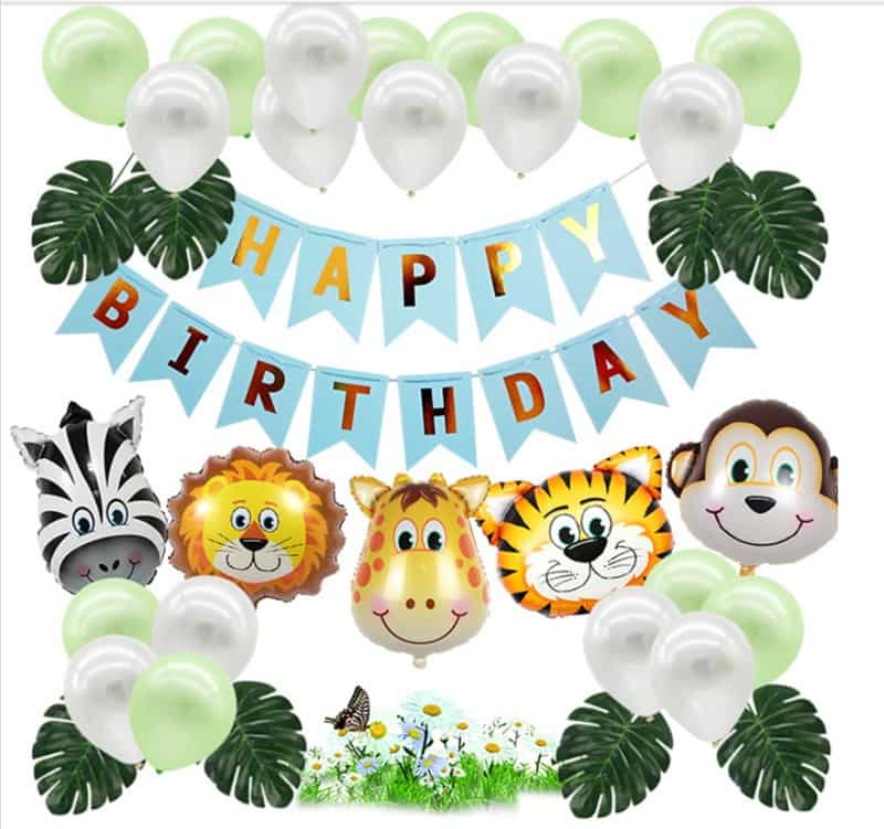 Party Factory Dino Wimpelkette - 4-5 Meter Girlande Für Kindergeburtstag Mit Dino-Motiven