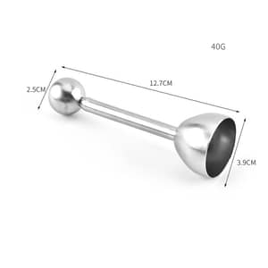 Produktbild von CIMOYBAI Eieröffner Set - 2-tlg. Edelstahl Eierköpfer & Eierstecher