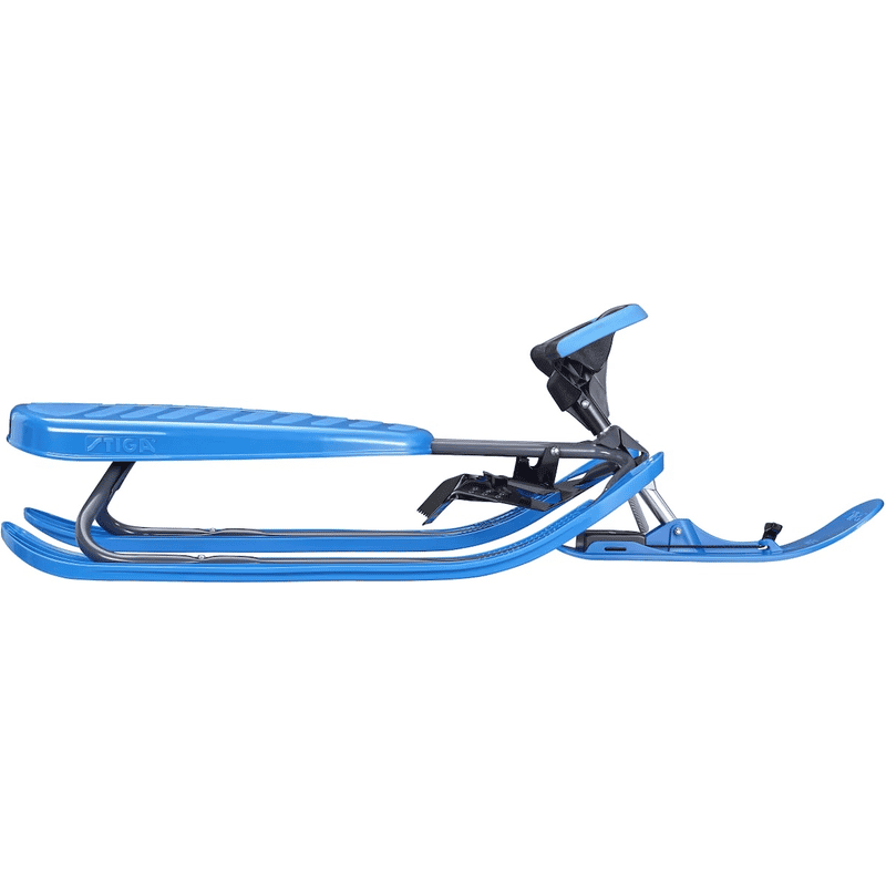 STIGA (120x52cm) Snow Racer Curve Ski Schlitten Blau