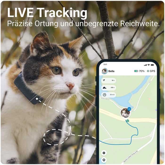 Tractive Gps Radio Frequency Cat Tracker Tractive GPS CAT Mini GPS - Main Image