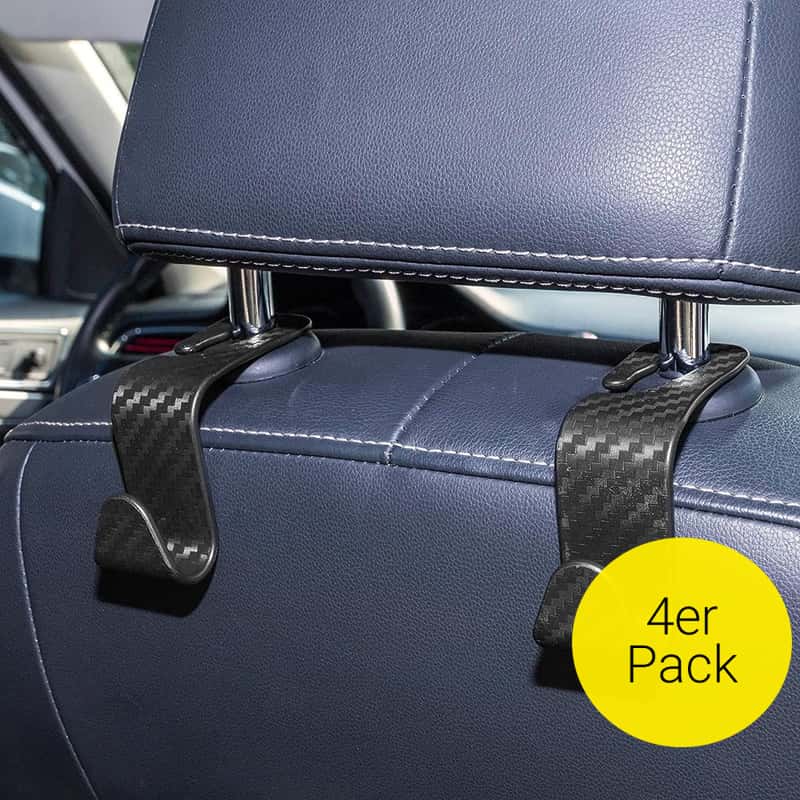 Kaufe PDTO 4 x Kunststoff-Haken für Auto-Rücksitztaschen