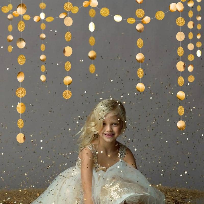 80x Goldene Glitzer-Sternausschnitte – Für Partydeko, Klassenzimmer, Weihnachten, Pinnwand