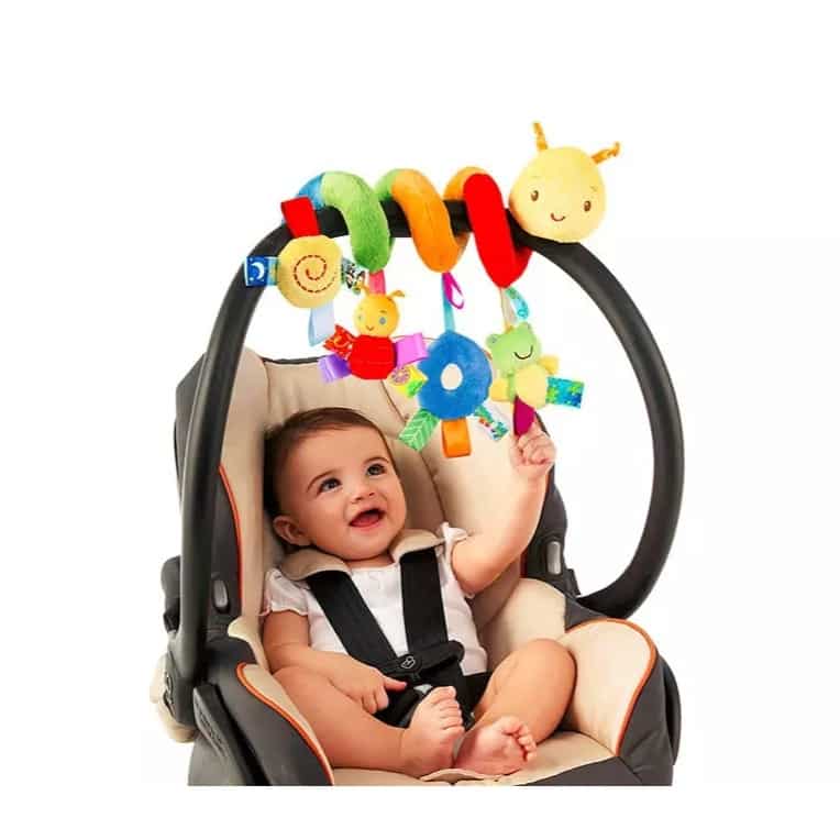 Kinderwagen Spielzeug Spirale Mit Rasseln - Sensorisches Spielzeug Ab Geburt