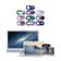 (10er Set) - Privatsphären Kamera Abdeckung Webcam Cover Schutz Sticker mit Slider - Galaxy