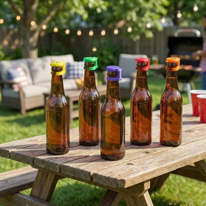 Flaschenverschluss Markierer-Deckel für Bier/Wein