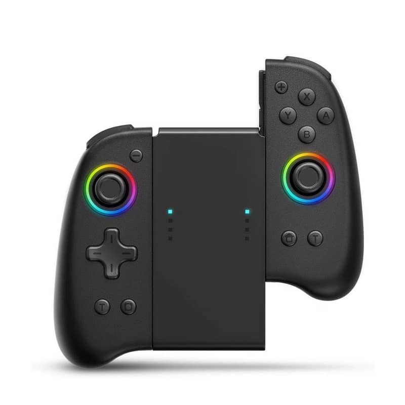 2er Set) Nintendo Switch Controller mit RGB Schwarz