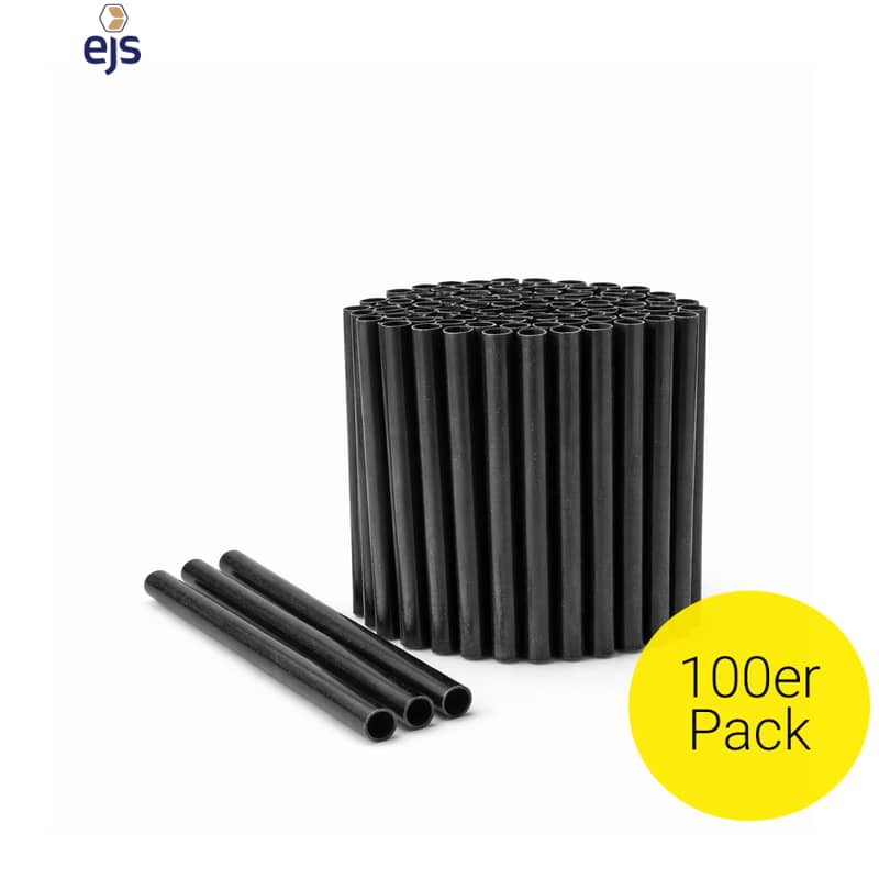 EJS (100er Set) 14cm Cellulose Strohhalm Trinkhalm