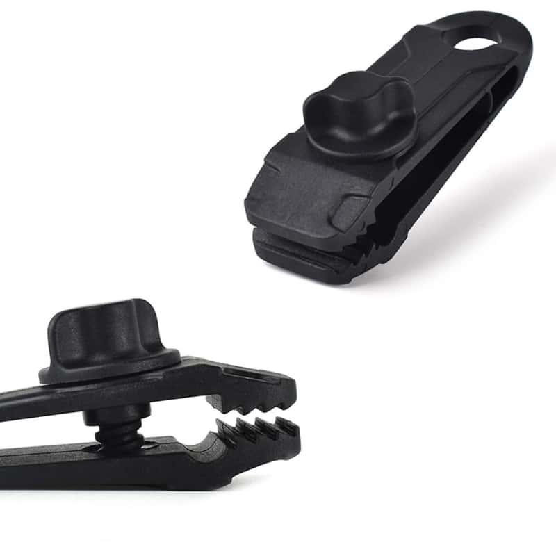 50/100x Planenhalter Tarp Clip Planen Zelt Befestigung Klemme Universal Halter 
