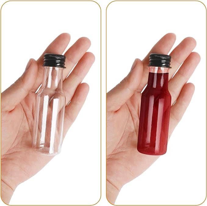 24er Set) 50ml Mini Shot Flasche Party Geschirr