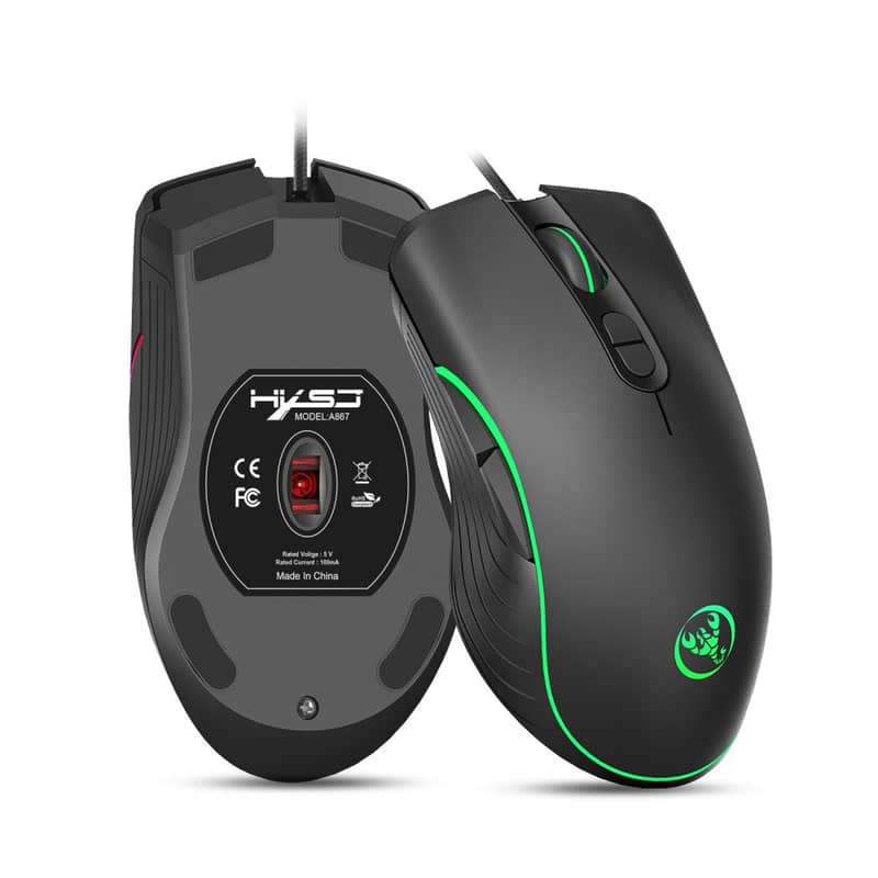 3-tlg. Set) Gaming Tastatur und Maus + Konverter