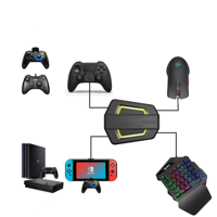 3-tlg. Set) Gaming Tastatur und Maus + Konverter
