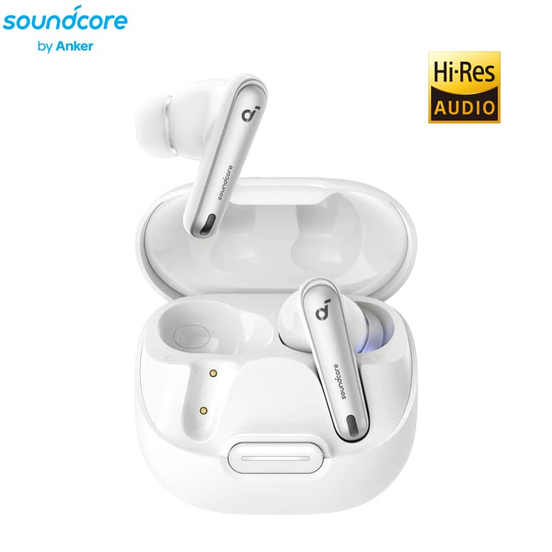 soundcore Liberty 4 NC 完全ワイヤレスイヤホン　 ホワイト Soundcore by Anker Liberty 4 NC Kopfhörer in Weiss