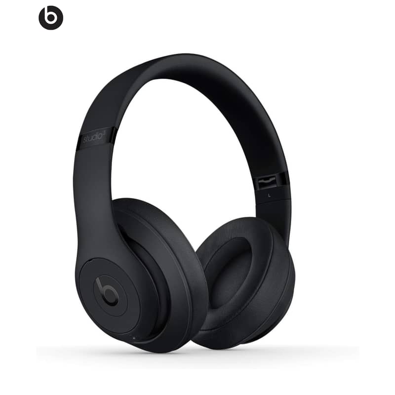 【美品】Beats STUDIO3 WIRELESS Beats Studio3 Bluetooth Kopfhörer Headset - Schwarz