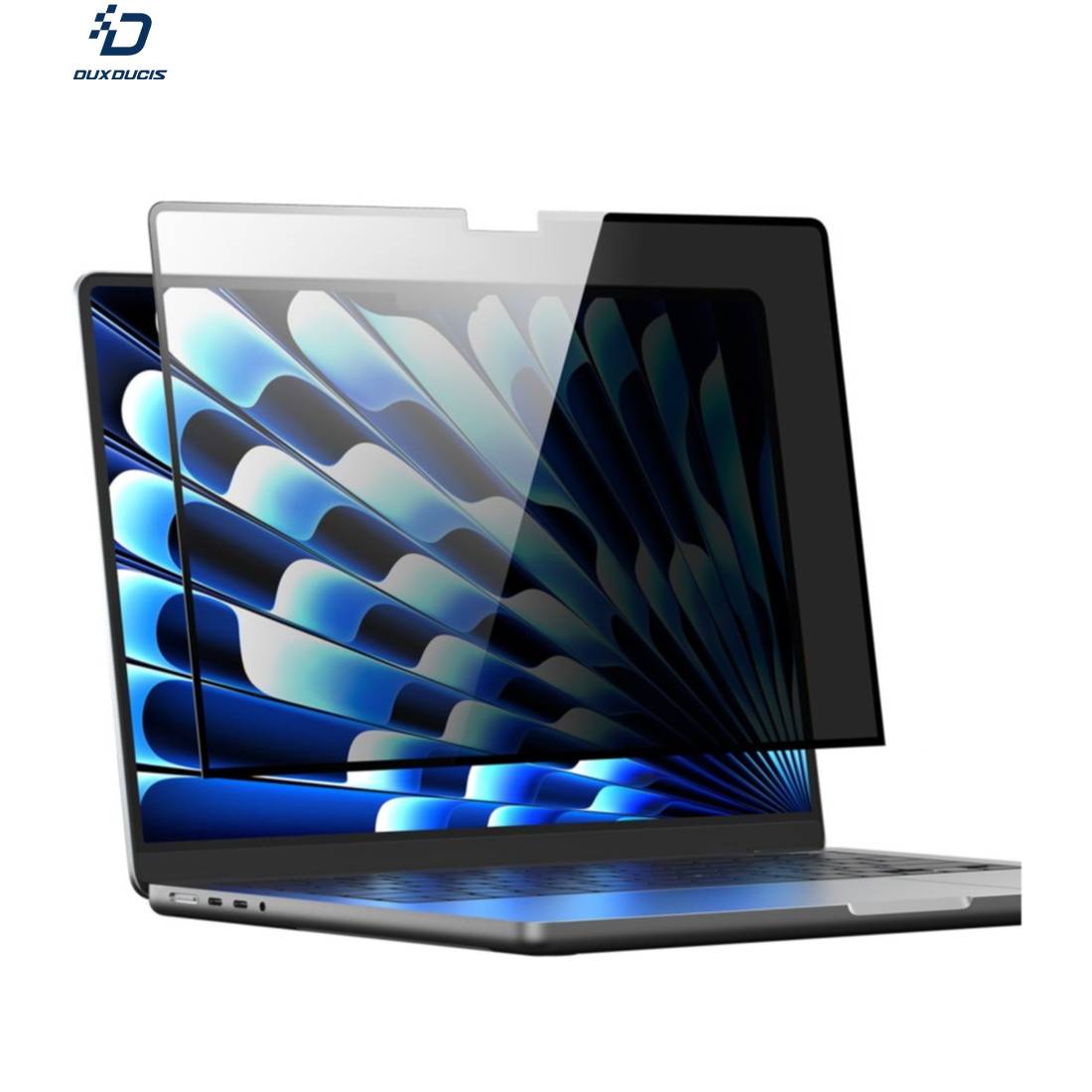 Magnetischer Blickschutz Für MacBook Air 15 Zoll (2023-2025) – PET Anti-Spy Folie Mit Blaulichtfilter & Blendenschutz