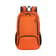 (35L) Sport Rucksack Faltbarer Outdoor Wander Backpack mit Aufbewahrungstasche - Orange