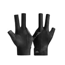 Sahgsa 3-Finger Billard Handschuh - Elastisch Linke Hand Unisex