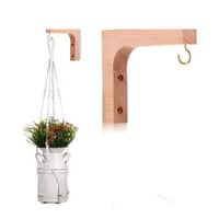 Holz Wandhaken Outdoor Hänge Pflanzen Blumenampel