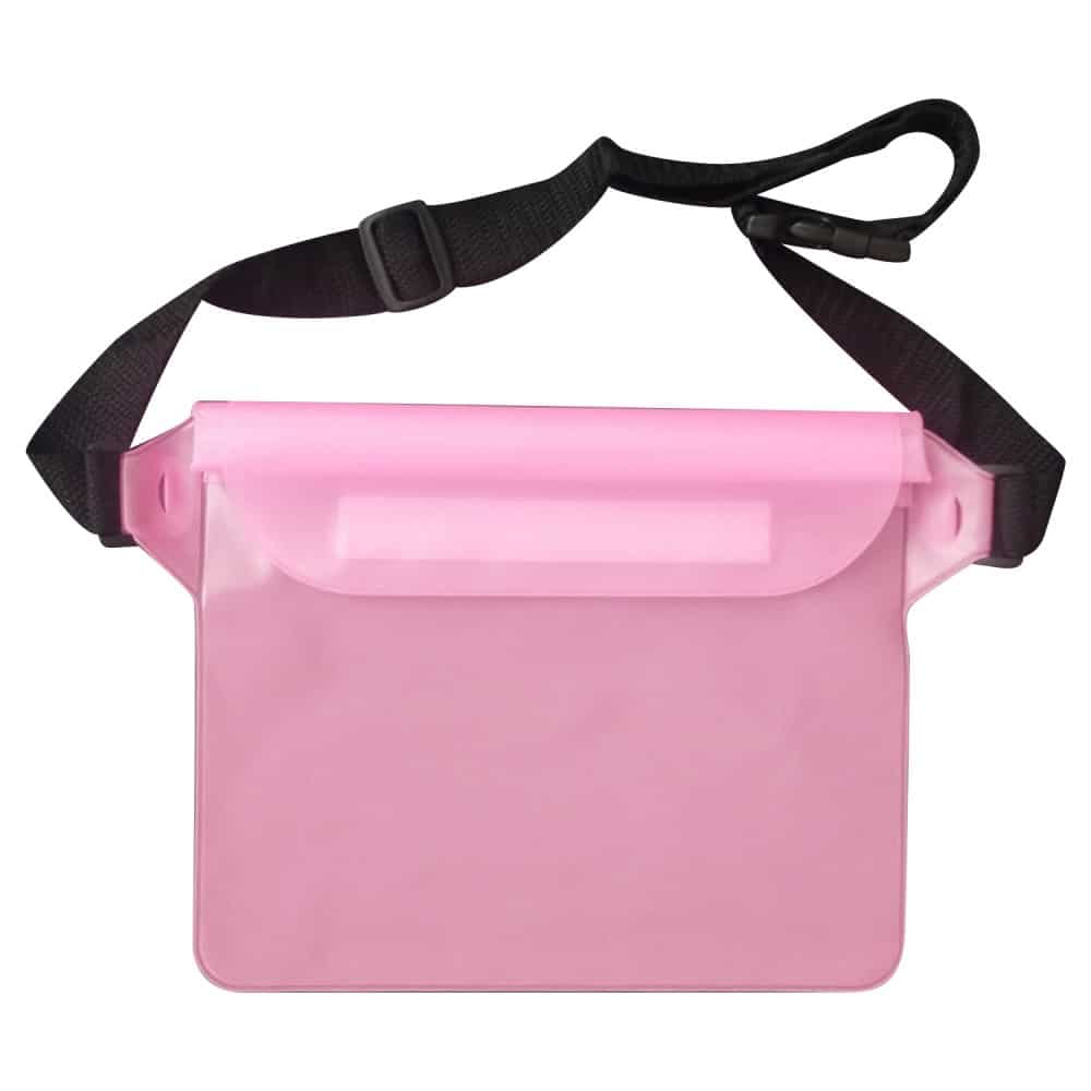 22x18cm) Wasserdichte Bauchtasche Dry Bag Transparent