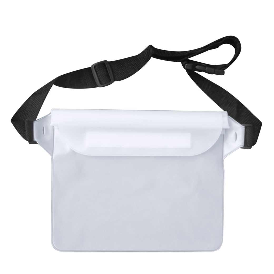 22x18cm) Wasserdichte Bauchtasche Dry Bag Transparent