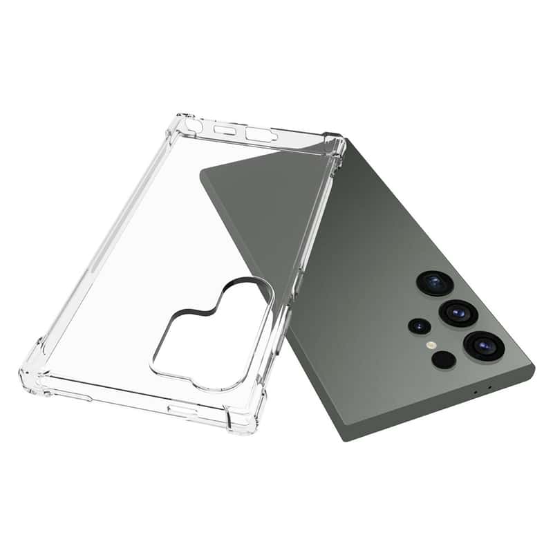 Schutzhülle für Samsung Galaxy S24 Ultra Hülle Transparent Slim
