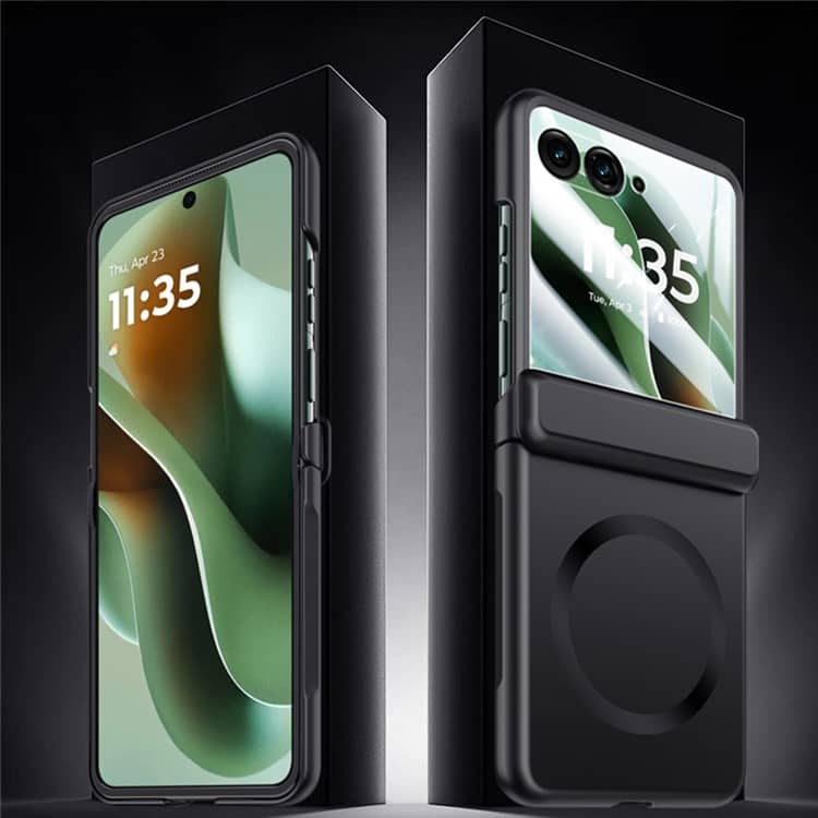 Hülle Für Motorola Razr 60 Ultra – PU-Leder Mit Displayschutz, Kartenfach, Dünn & Schützend