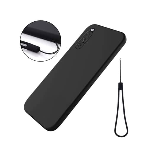 Sacoche De Protection En Néoprène Pour Sony Xperia 10 V - Avec Clip Ceinture - Noire, Référence 469775