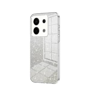 Kaywzo Handyhülle Für Xiaomi Redmi Note 13 Pro 5G/Poco X6 – Transparent, Glitzernd, TPU, Mit Kameraschutz