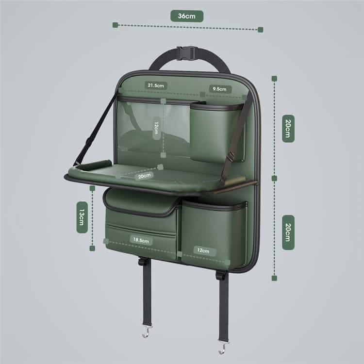 RANRAO Auto-Organizer Tasche - Universal Aufbewahrung Für Handy, Brille & Schlüssel