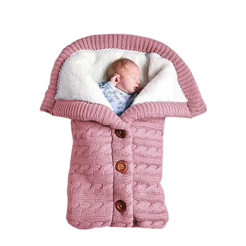 68x38cm) Baby Schlafsack fr Kinderwagen Rosa