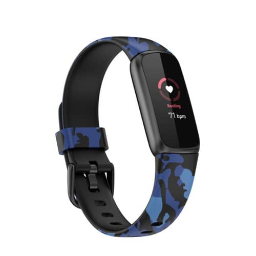 Hoopyeecase Leder-Armband Für Fitbit Luxe – Ersatzarmband Aus Echtleder, Quick Release, Atmungsaktiv