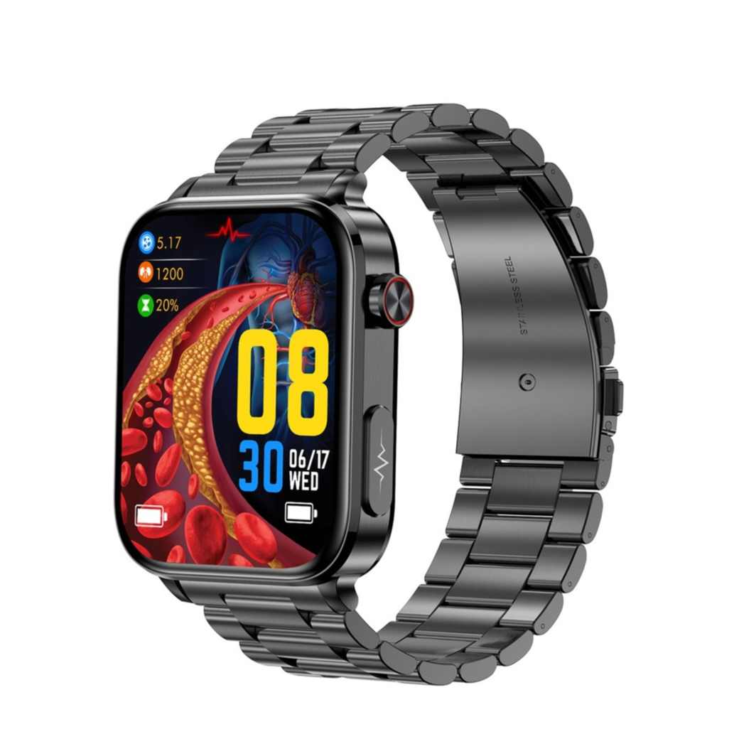 Fitness Tracker Smart Watch HD in Schwarz