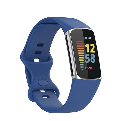 Niboow Nylon Bracelet Compatible Avec Fitbit Charge 6/Charge 5, Souple Réglable Sport Strap, Remplacement Respirant Tissé Doux Bracelet, Pour Femmes