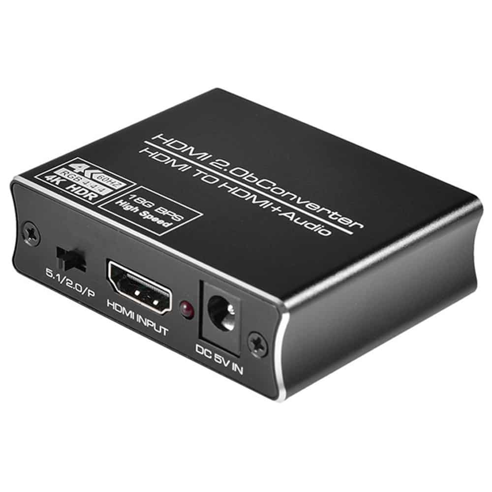 Mm Sonido Hdmi Pc A Tv Convertisseur Audio HDMI 4K HDMI SPDIF Toslink