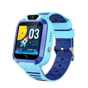 4G Kinder GPS Wifi Smart Watch Tracker 1.44" - Blau