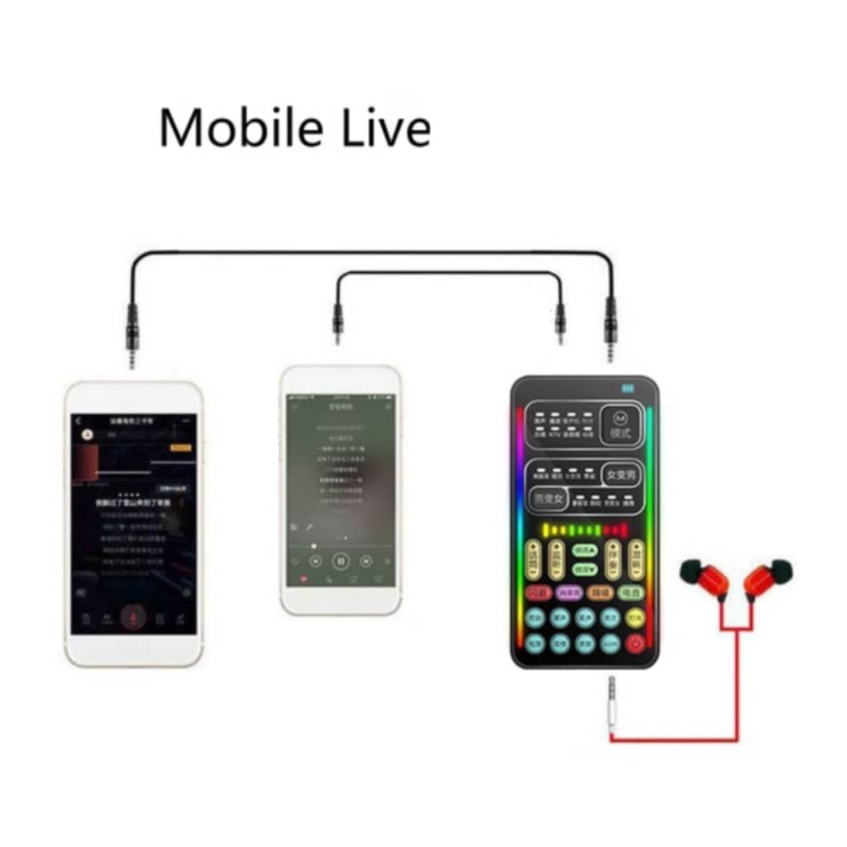 Changeur De Voix Portable Avec 8 Effets - Connexion Filaire Et Bluetooth - Pour Jeux, Appels, Streaming