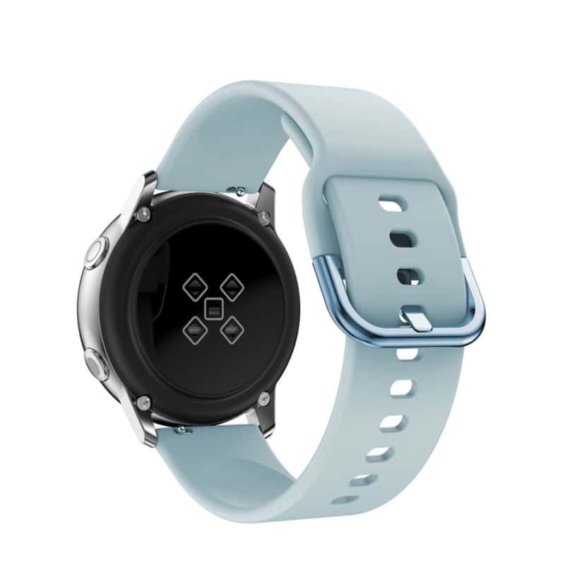 Garmin Vivomove HR Silikon Armband Dornschliesse Hellblau | Uhrenarmbänder