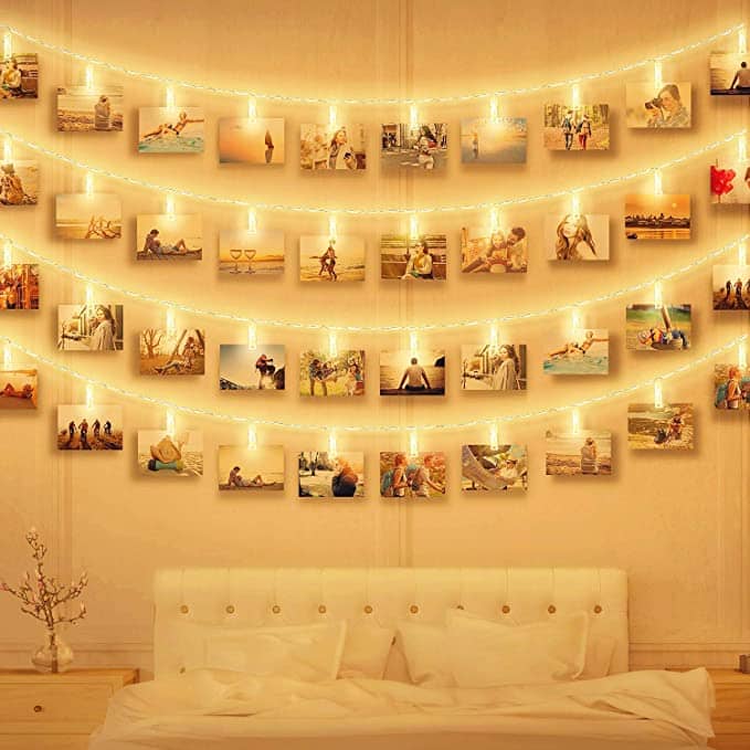 10m) 80 LED's Lichterkette Beleuchtung Warmweiss