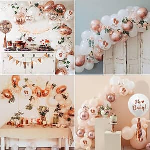 Set Écharpe & Serre-tête 'Mummy To Be' Rose Gold - Pour Baby Shower Et Fêtes De Future Maman