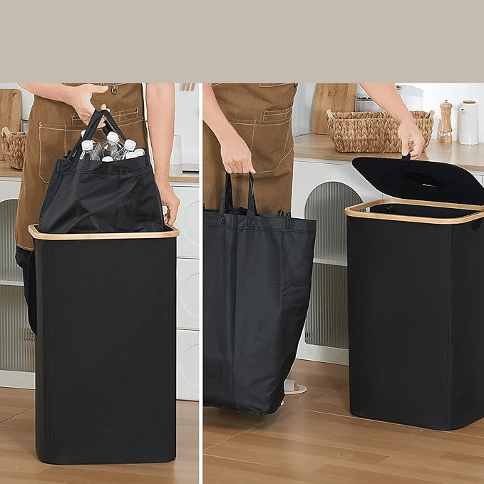 Pfandflaschen Organizer Recycling Behlter Schwarz