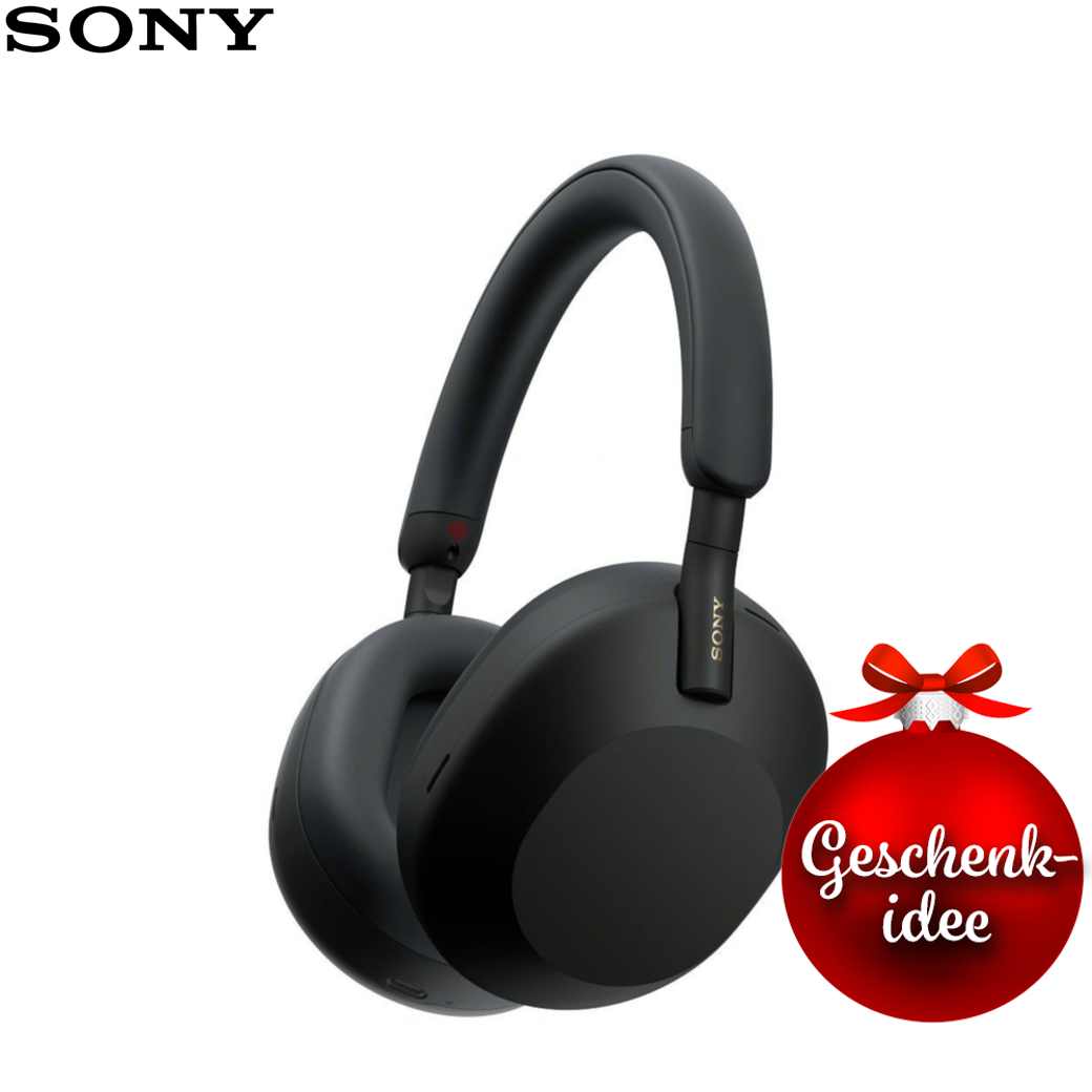 Sony - WH-1000XM5 Bluetooth 5.2 Kopfhörer in Schwarz