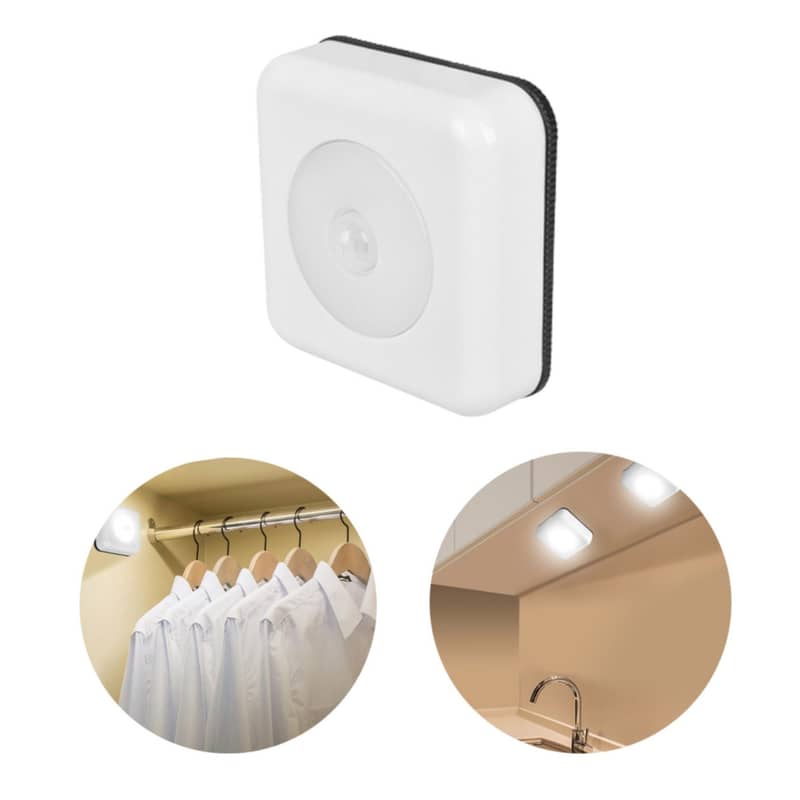 7x7cm) LED Leuchte Schrank Beleuchtung Nachtlicht