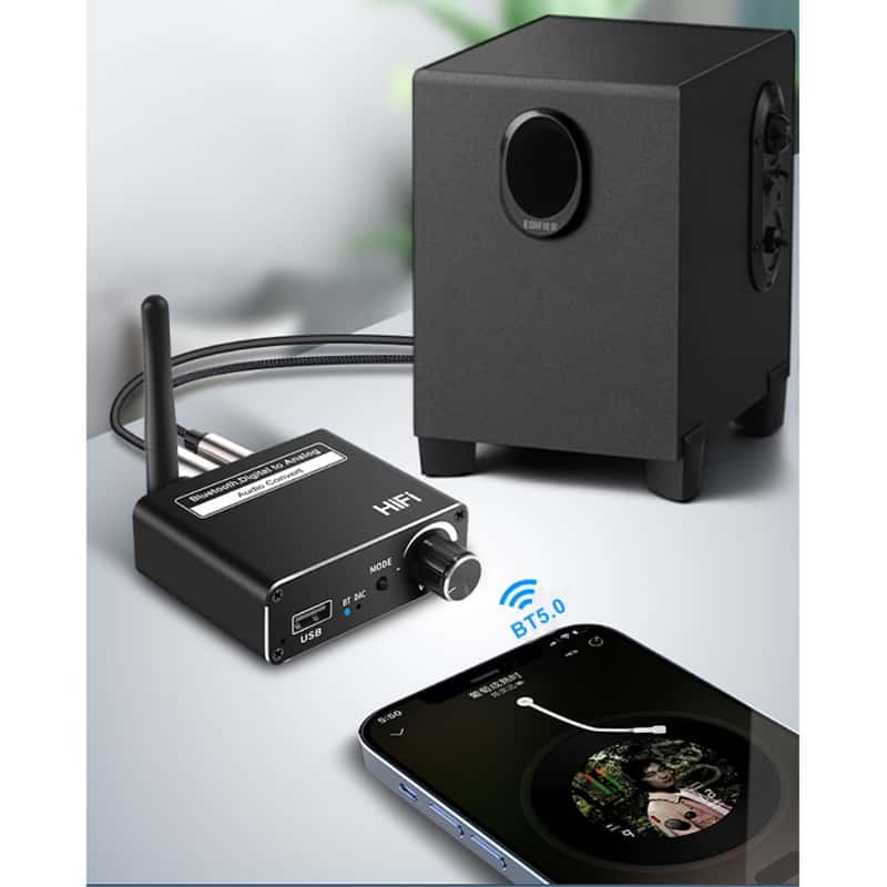 Bluetooth 5.0 Audio Receiver SPDIF / 3.5mm Klinke