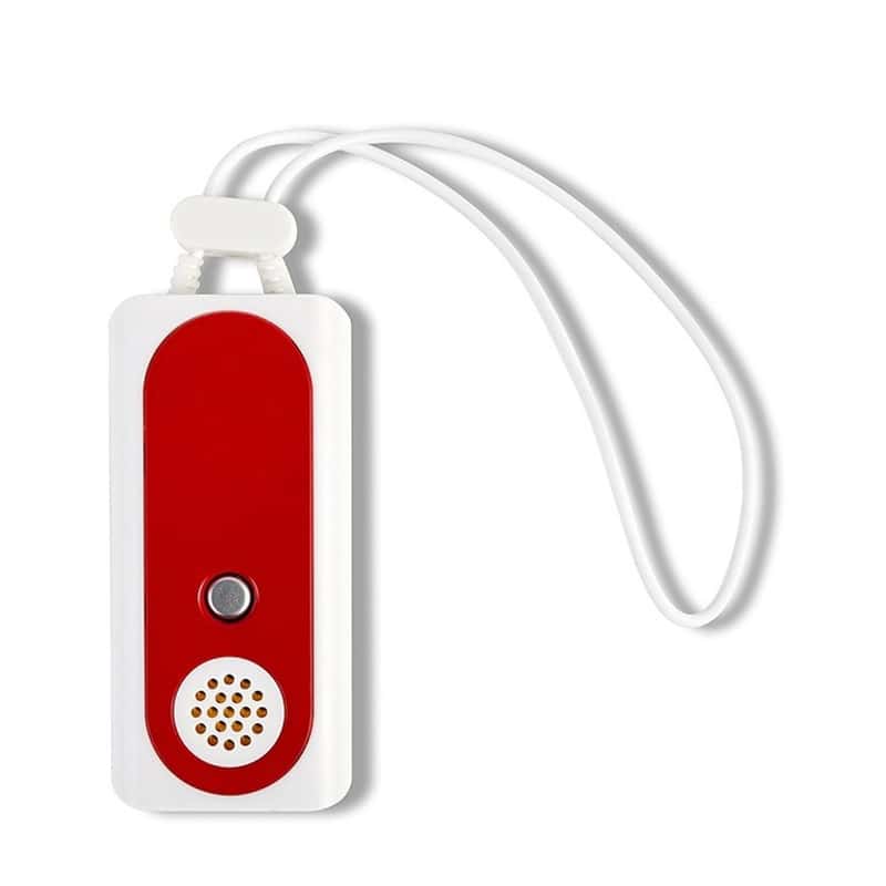 (91db) Reise Anti-Einbruch Tür- / Fenster Sensor Alarmanlage Sirene  Einbruchschutz + LED Taschenlampe